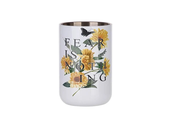 12oz/350ml Sublimation Stainless Steel U-Shaped Tumbler (White)