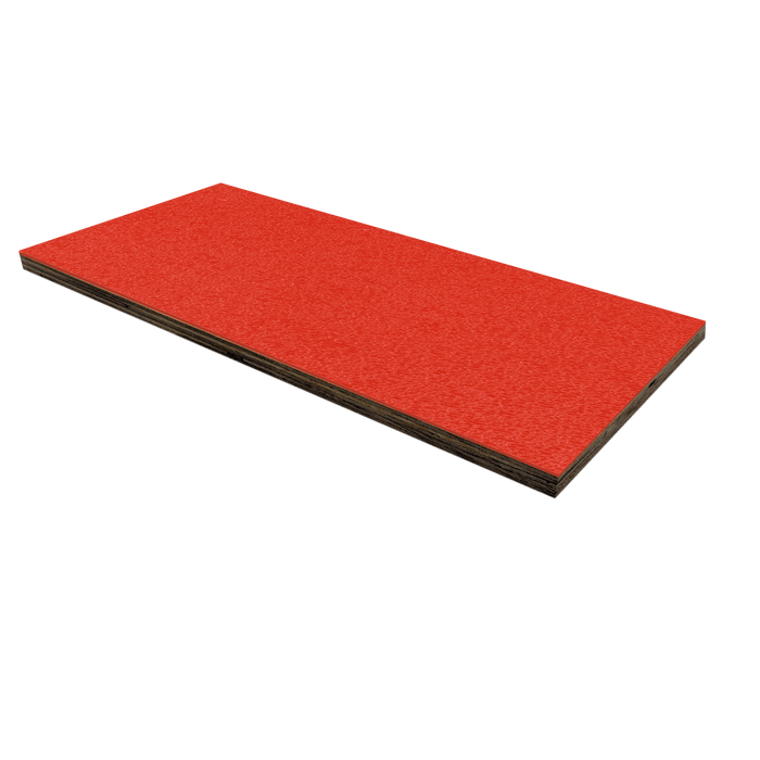 3/8in Birch Plywood Laminate - Orange