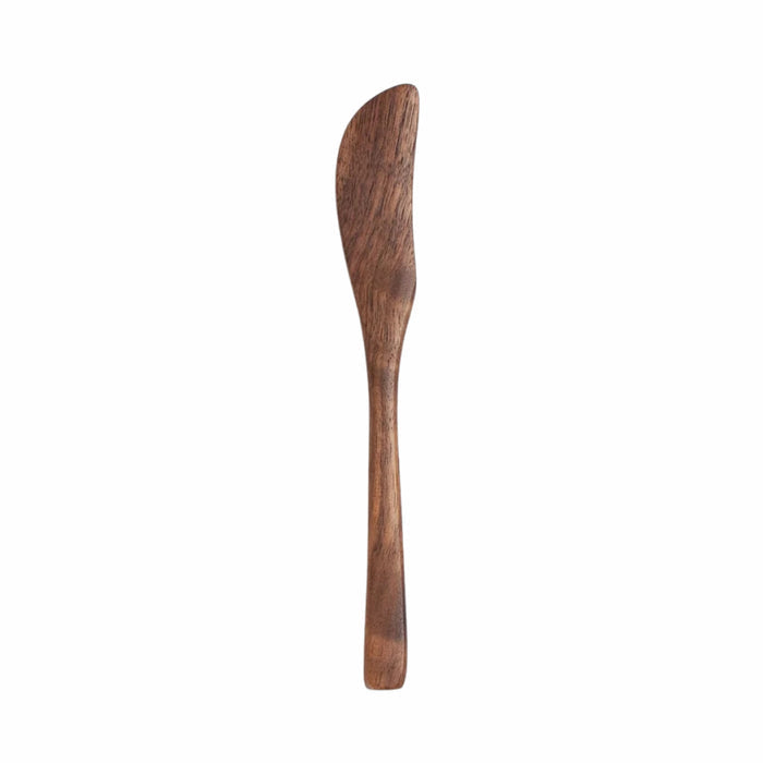 6’’ Walnut Wood Spear Spreader - Handmade Serving Utensil