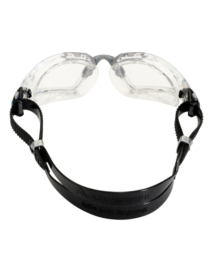 Aquasphere Kayenne Pro Swim Goggles with clear lens and black strap
