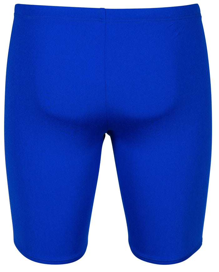 Arena Team Solid Swim Jammer - Neon Blue/Team Orange - Limited Edition