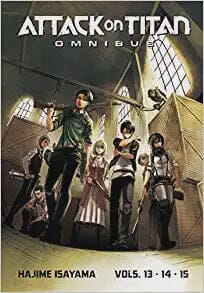 Attack on Titan Omnibus 5 (Vol. 13-15) Paperback Comics NEW Penguin Random House