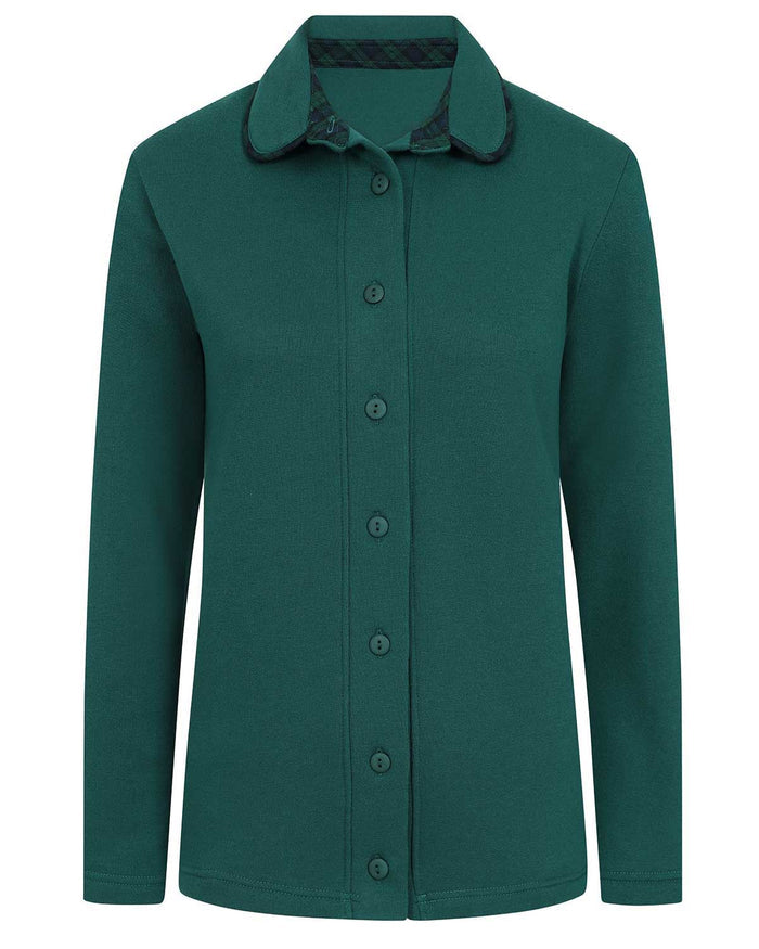 Blackwatch Leisure Cardigan - Green - Image 2 - The Classic Boutique