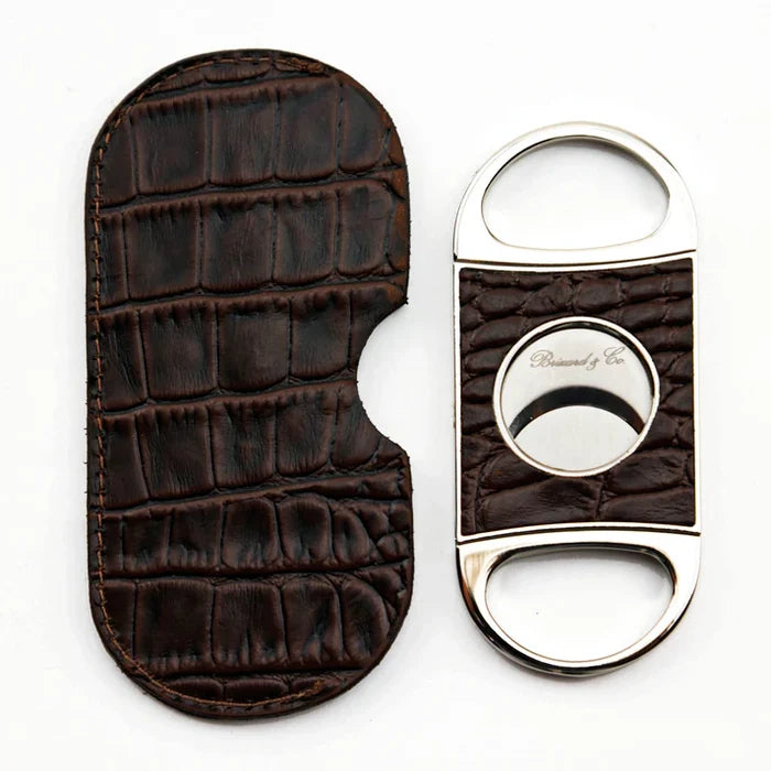 Brizard Double Guillotine Series 2 Cutter Croco Tobacco - DGCT