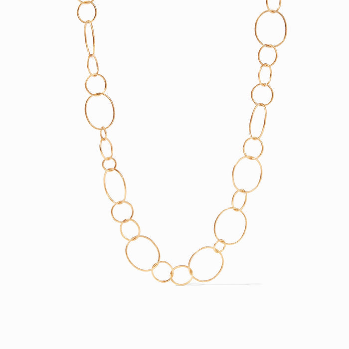 Colette Textured Necklace Gold OS