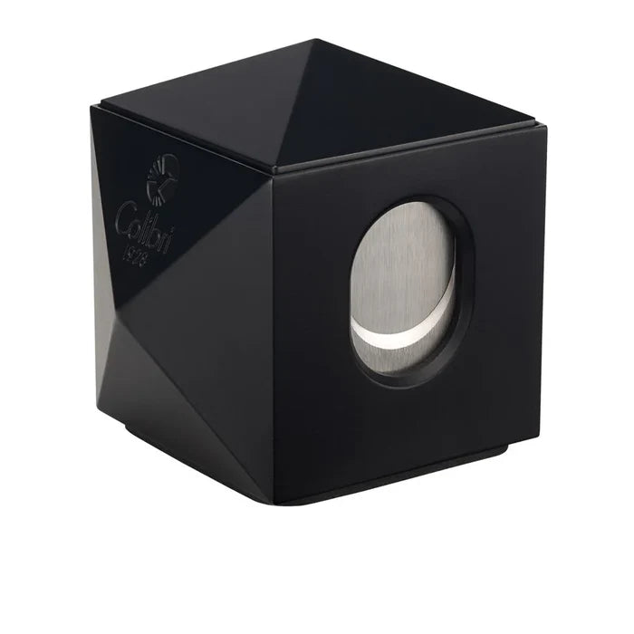 Colibri Quasar Gunmetal Straight Cut and V-Cut Table Cigar Cutter - CU700T3