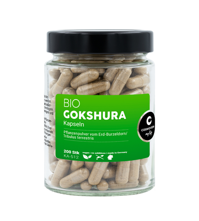 Cosmoveda - BIO Gokshura, Tribulus terrestris Kapseln - 200 Stück_10965.jpg