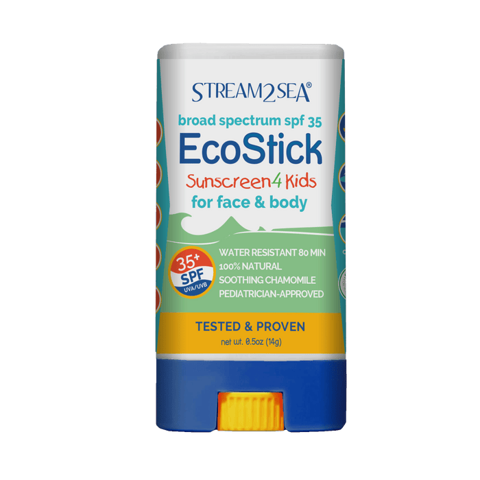 Stream2Sea EcoStick Sunscreen For Kids (w/ Eco-Safe Zinc™)