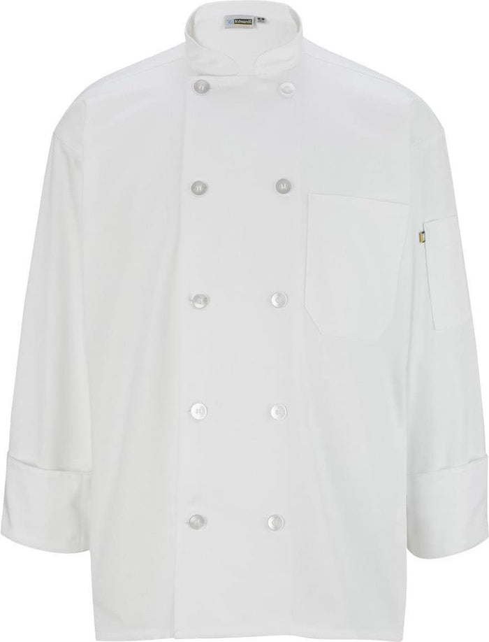 Edwards 10 Button Long Sleeve Chef Coat