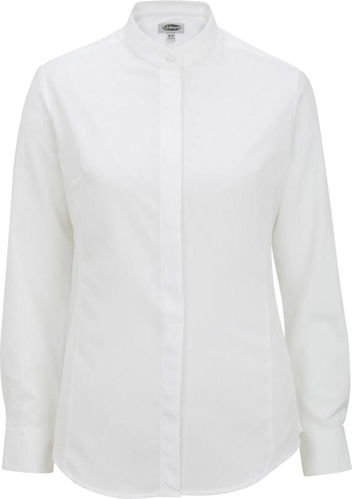 Edwards Women's Bastiste Banded Collar Shirt