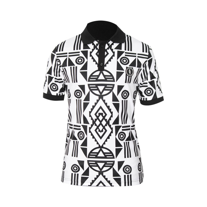 Fabrosanz: Nguni Print Golf Shirt