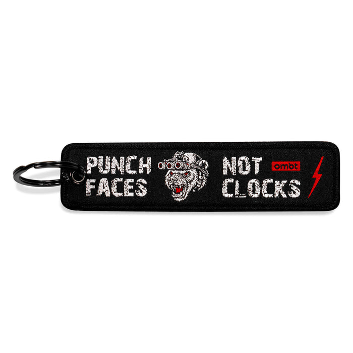 PUNCH FACES. NOT CLOCKS.