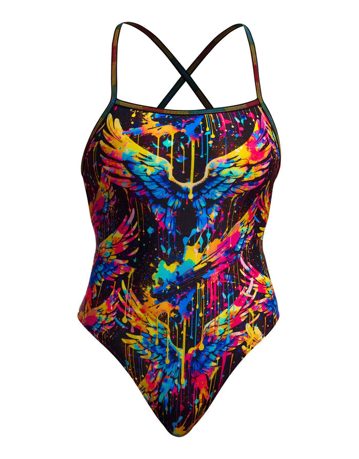 Funkita Killer Cupid Strapped In Swimsuit - Multi