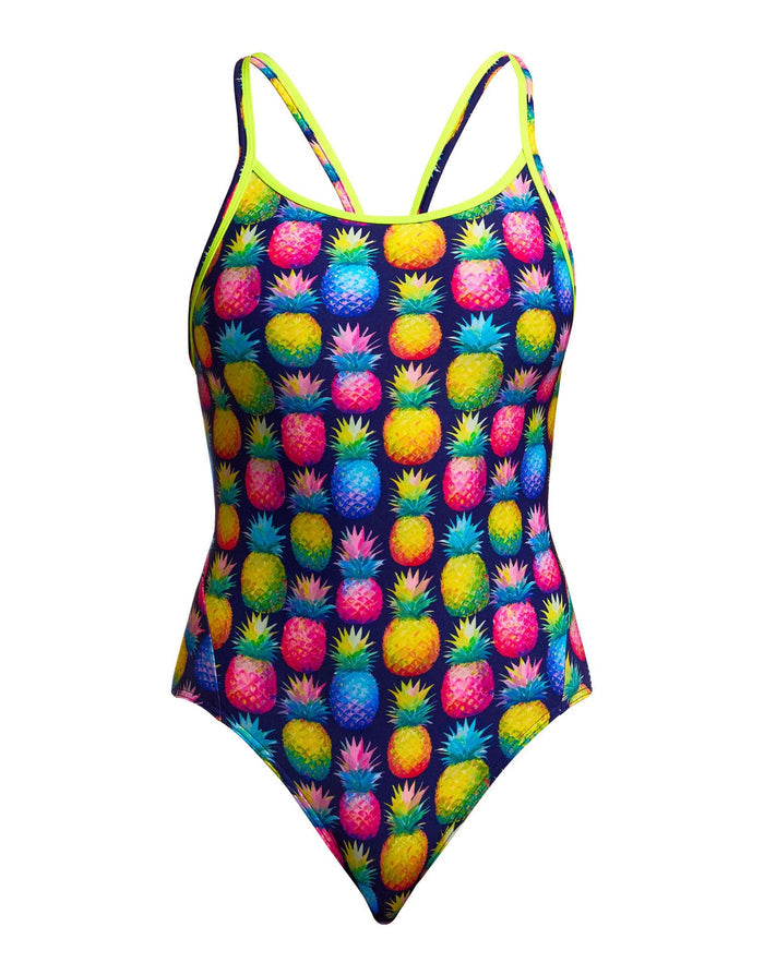 Funkita Pine Gap Diamond Back Swimsuit - Multi
