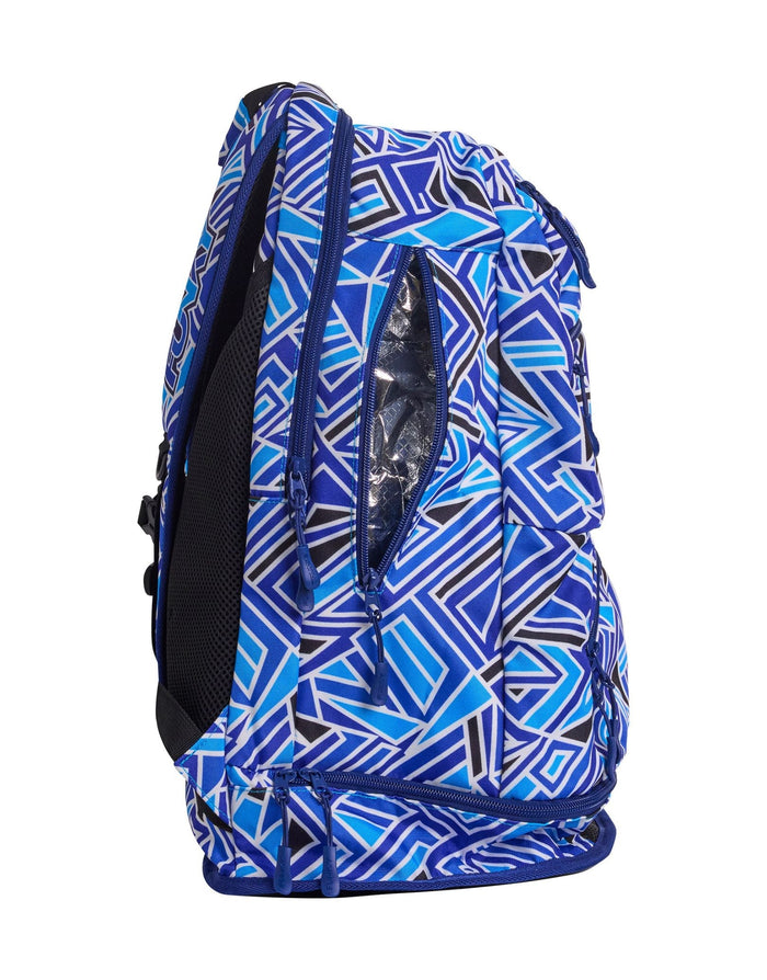 Funky Trunks Blue Bits Elite Squad 36L Backpack - Blue