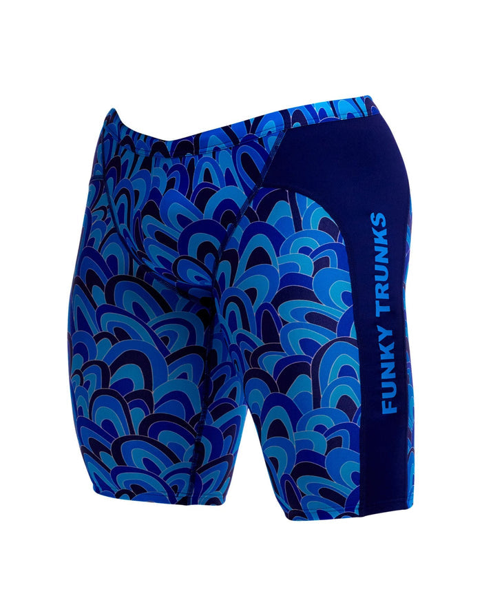 Funky Trunks Hill Billy Blues Swim Training Jammers - Blue