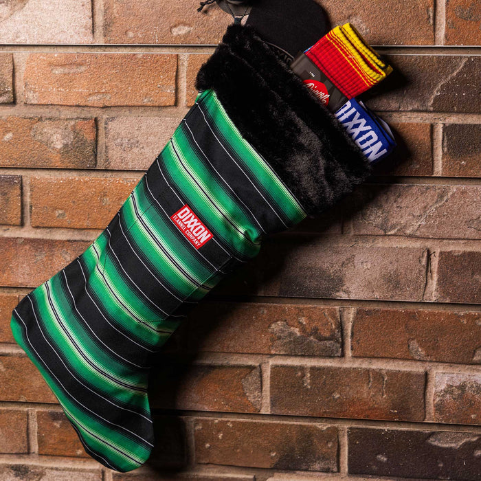 Green Serape Christmas Stocking