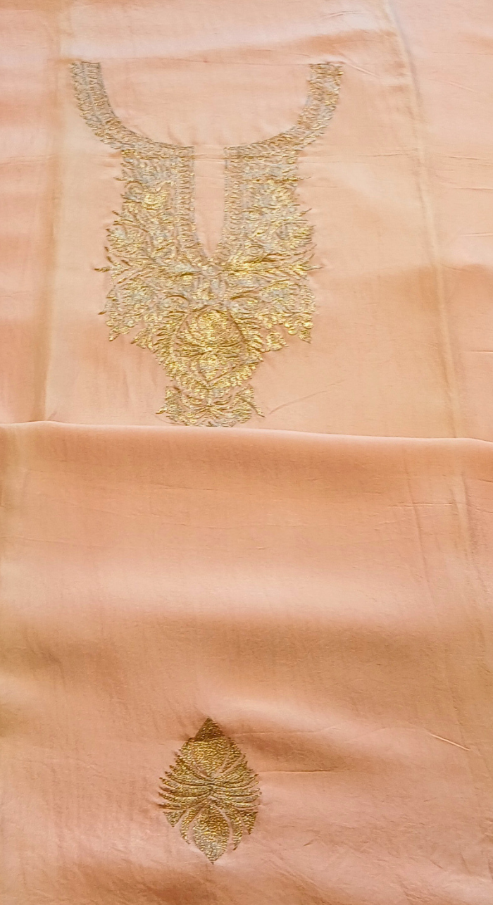 Gulrukh Grace Opara Silk Unstitched Suit