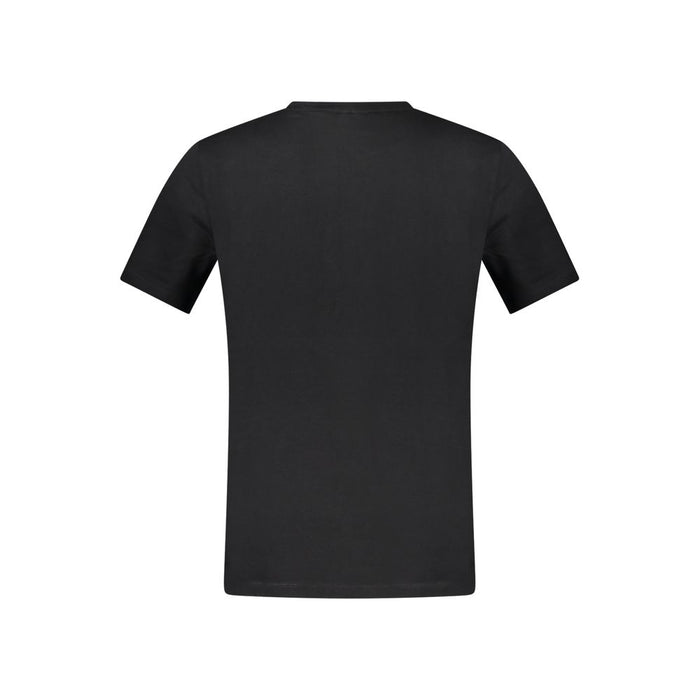 Hugo Boss Black Cotton Men T-Shirt