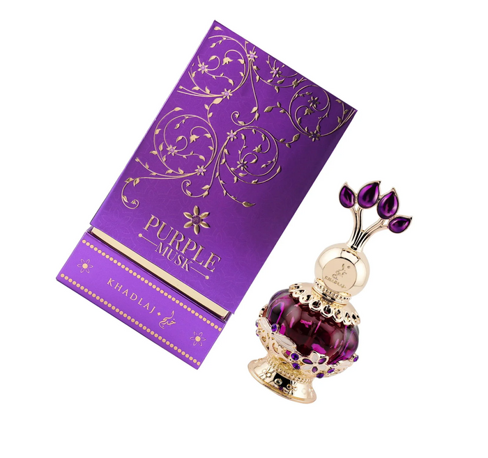 Khadlaj Purple Musk Concentrated Attar - 20ml