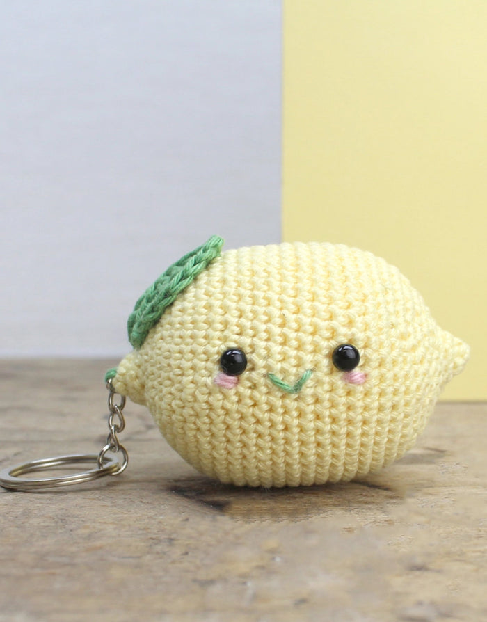 Lemon Keyring Crochet Kit, Hardicraft