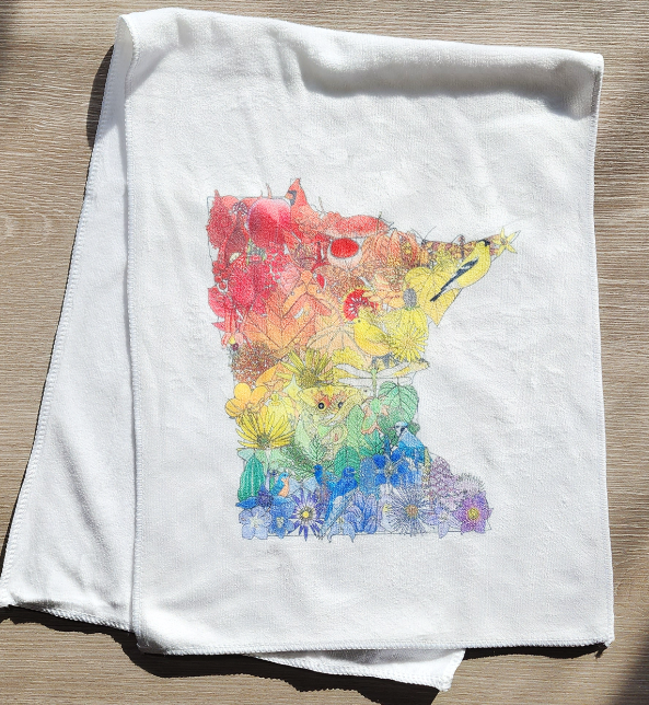 melbry//arts - MN Gradient Towel