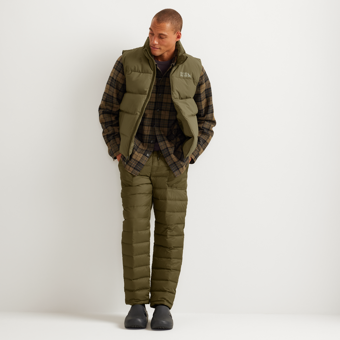 Men's Essential Down Vest-Alder-Regular-8