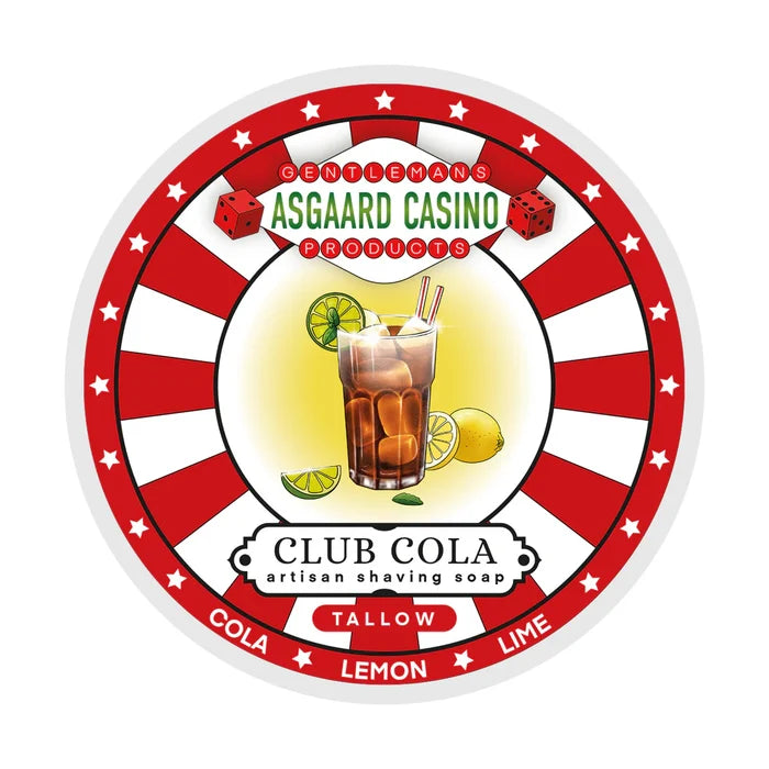 MMGP | "CLUB COLA" (ASGAARD CASINO) TALLOW ARTISAN SHAVING SOAP