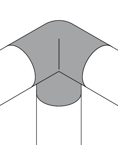 MOD 50 - ROUND T90 Degrees JOINER 316 STAINLESS STEEL - Image 3