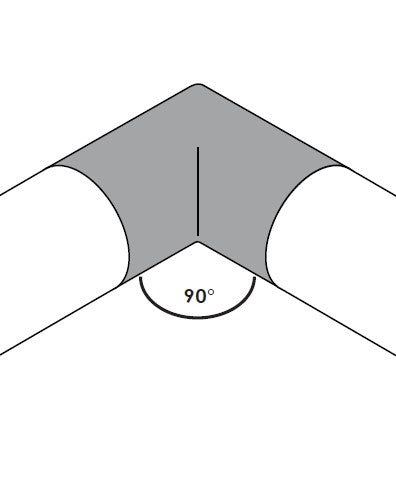 MOD 50 - ROUND90 Degrees JOINER 316 STAINLESS STEEL - Image 3