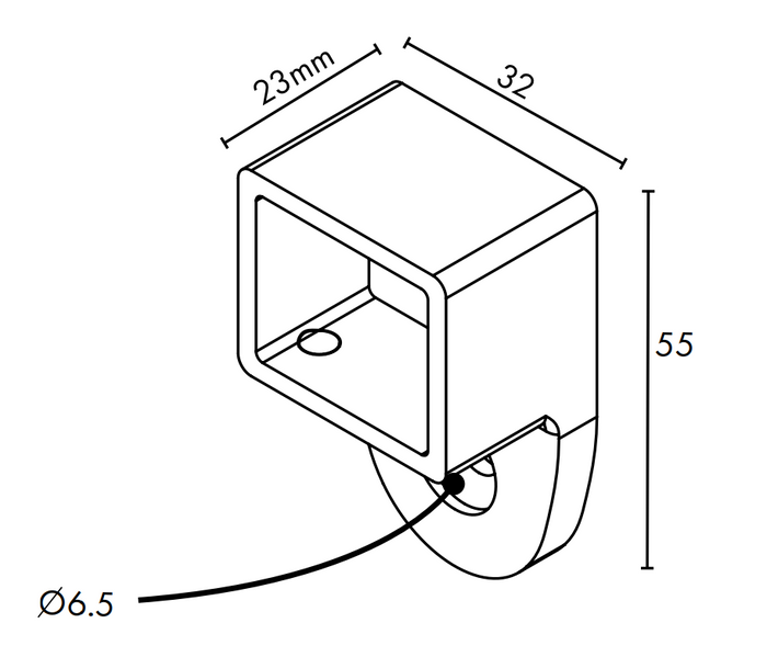 NANORAIL 25X21MM WALL PLATE - Image 7