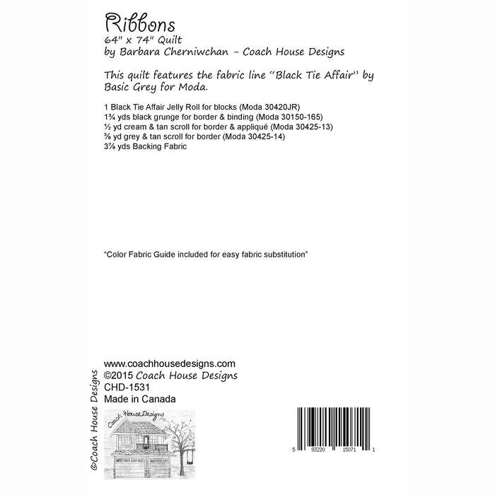 Ribbons Quilt Pattern