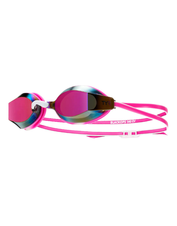 TYR Junior Black Ops 140 EV Racing Goggles - Mirrored Lens