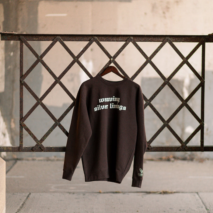 Weaving Silver Linings Crewneck Sweatshirt