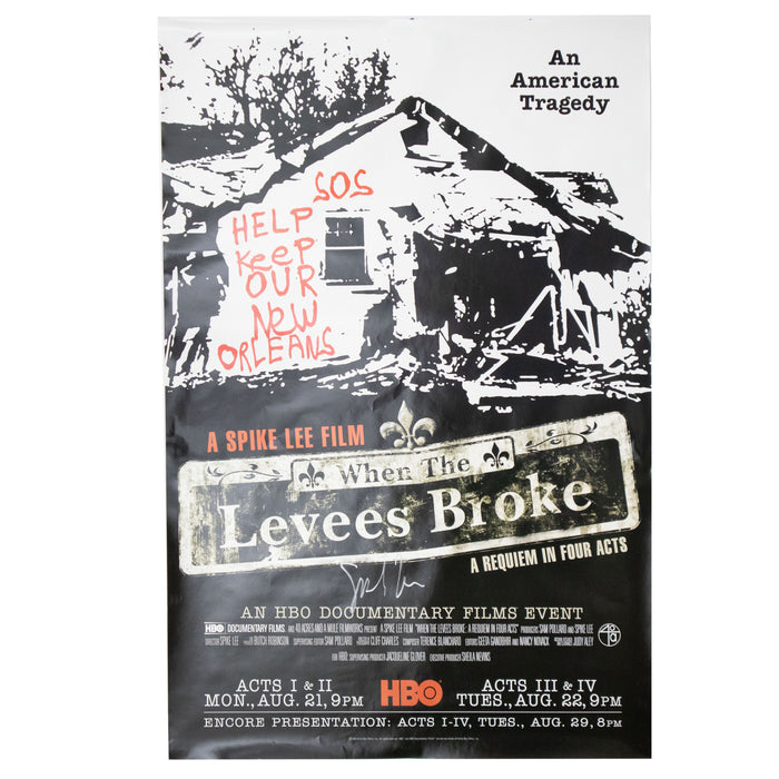 When The Levees Broke - A Requiem In Four Acts - Official Poster