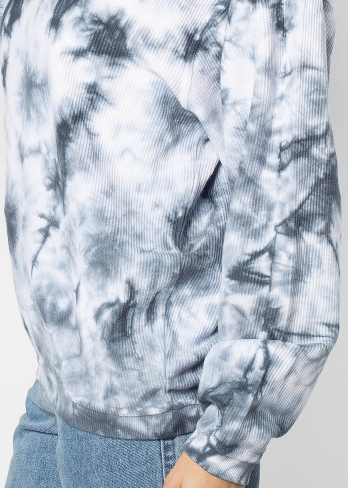 Women's The Original Corded Crew in Tie-Dye