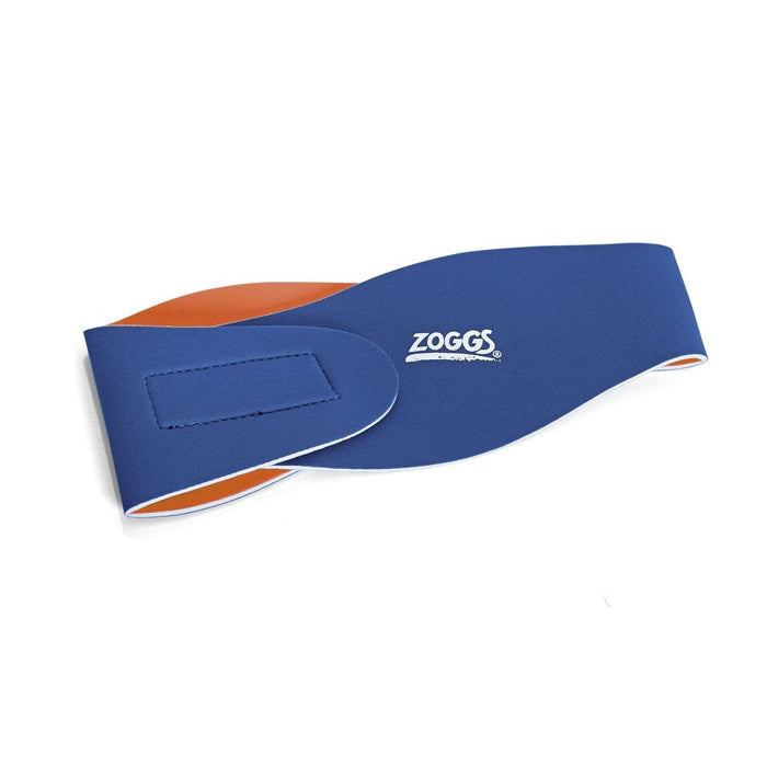 Zoggs Reversible Junior Ear Band - Blue/Orange