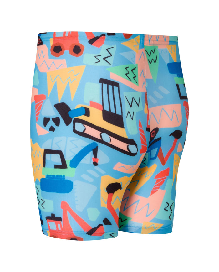Zoggs Tots Boys Digger Midi Jammer - Blue/Multi