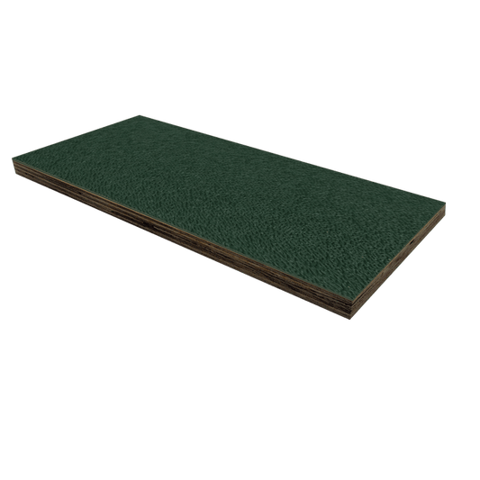 1/2in Birch Plywood Laminate - Forest Green