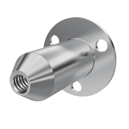 TCH Threaded alignment pin right perspective view for exhibit panel and signage