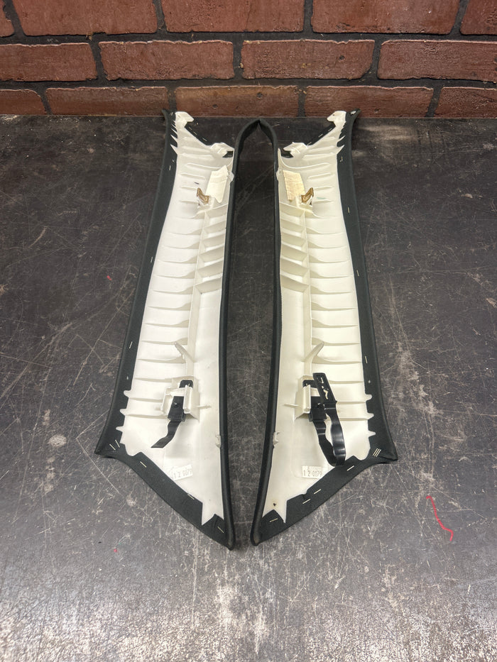 15-23 DODGE CHALLENGER OEM A PILLAR SET TRIM MOLDING PANEL COVERS LEFT & RIGHT