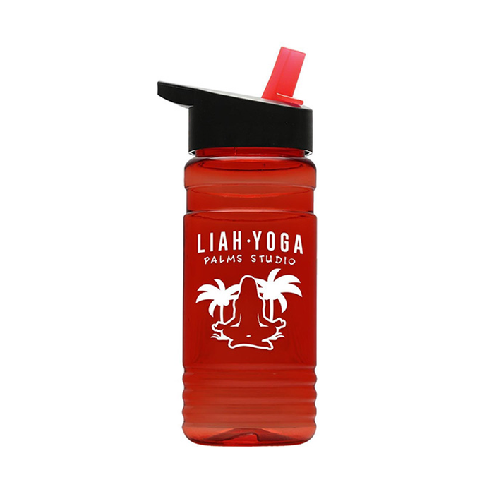 20 oz. UpCycle rPETBottle Flip Straw Lid, Screen Print