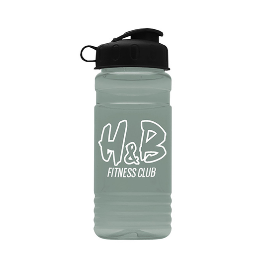 20 oz.UpCycle rPET Bottle Flip Top Lid, Screen Print
