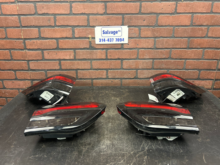 2014-2021 Jeep Grand Cherokee OEM Right Left Rear Taillight Lamp Set of 4