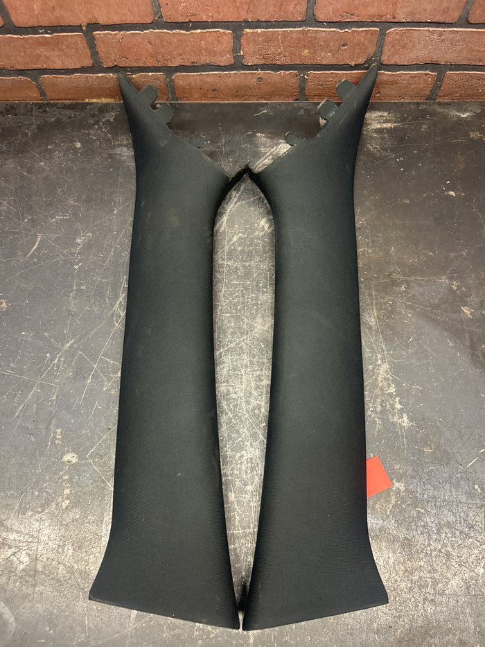 2015-2023 Dodge Charger Black A Pillar Trim Set OEM 5LN24DX9AF