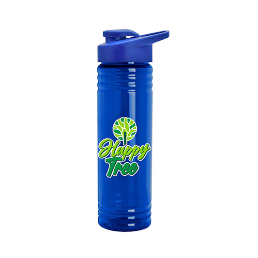 24 oz. Slim Fit UpCycle RPET Bottles with Drink Thru Lid Digital