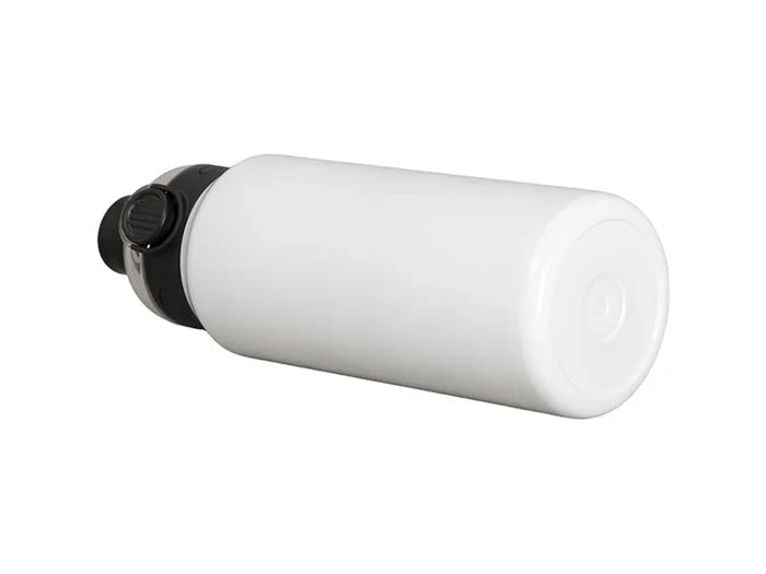 32oz/960ml Sublimation Stainless Steel Bottle w/ Black Pop Lid (White)