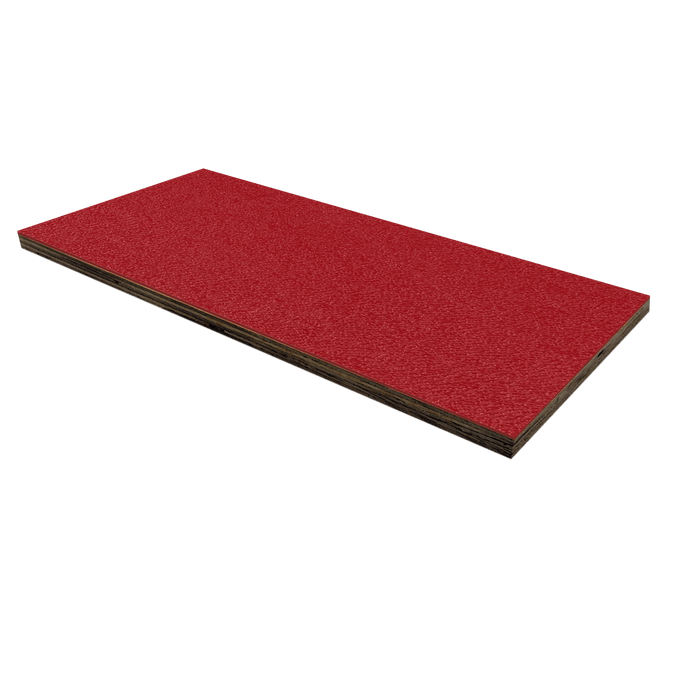 3/8in Birch Plywood Laminate - Red