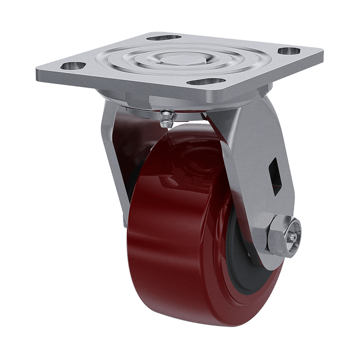4 x 2-inch Polyurethane Swivel Caster