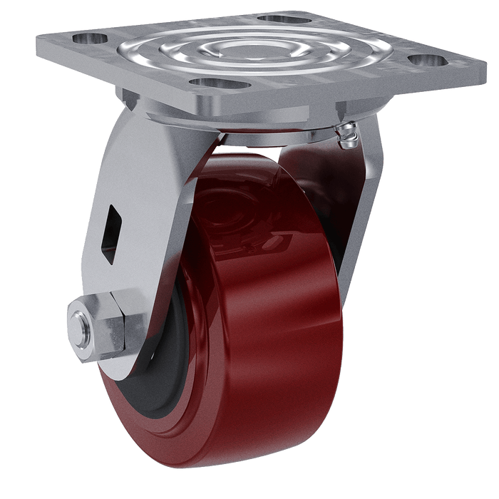 4 x 2-inch Polyurethane Swivel Caster